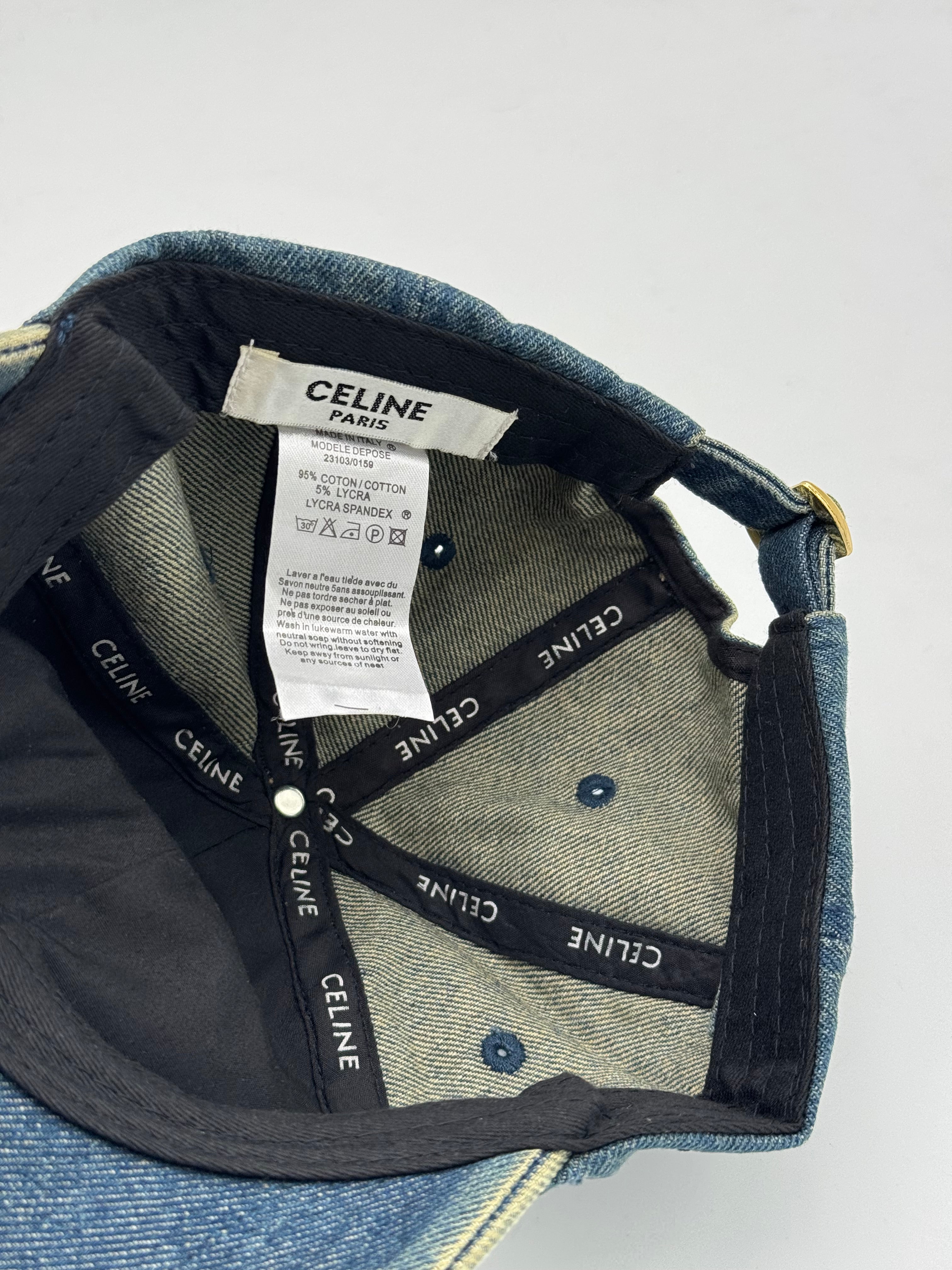 Cappello cely denim