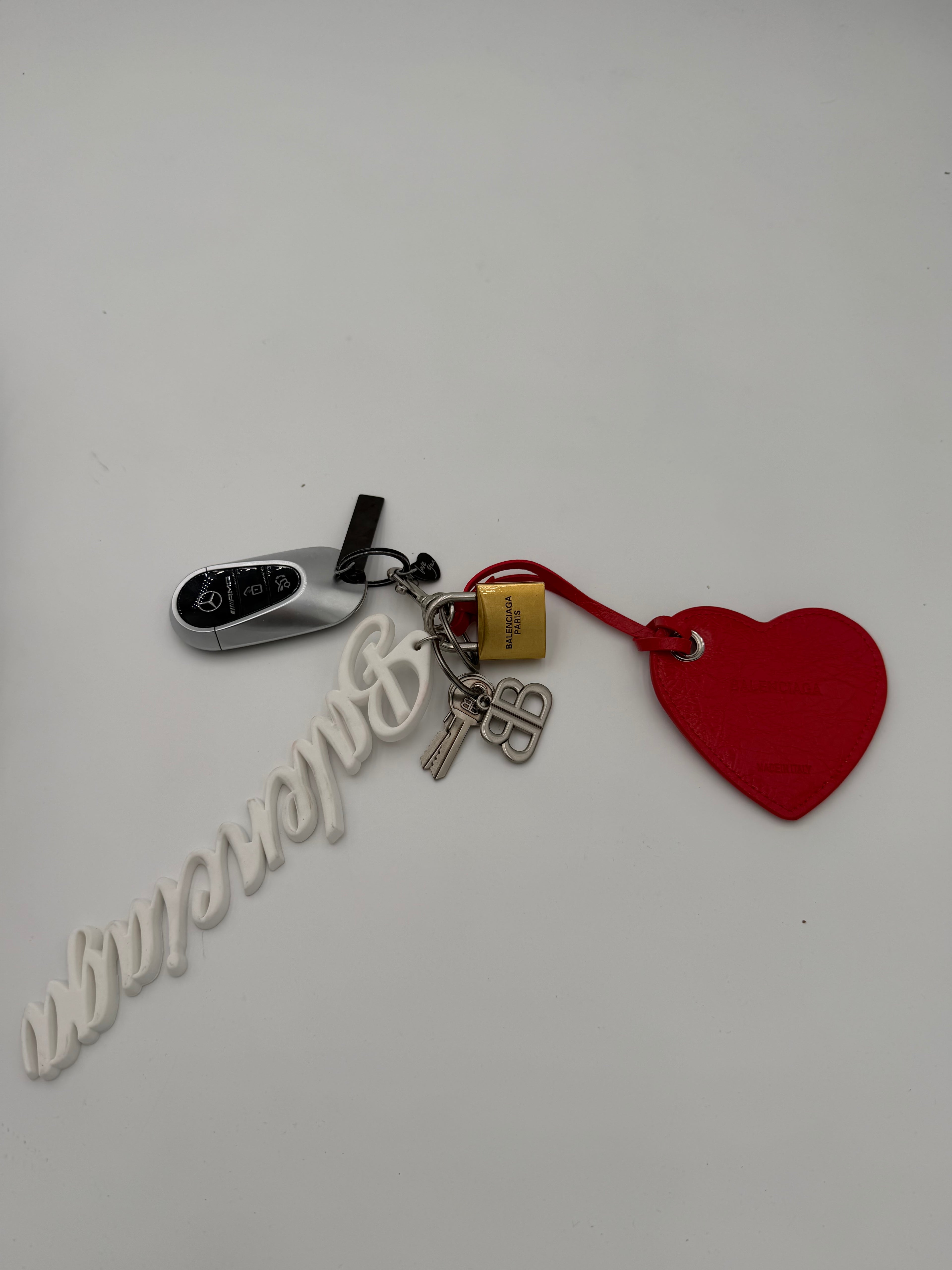 Portachiavi charm red