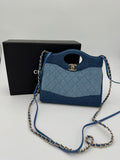Borsa chanyilly denim 22cm