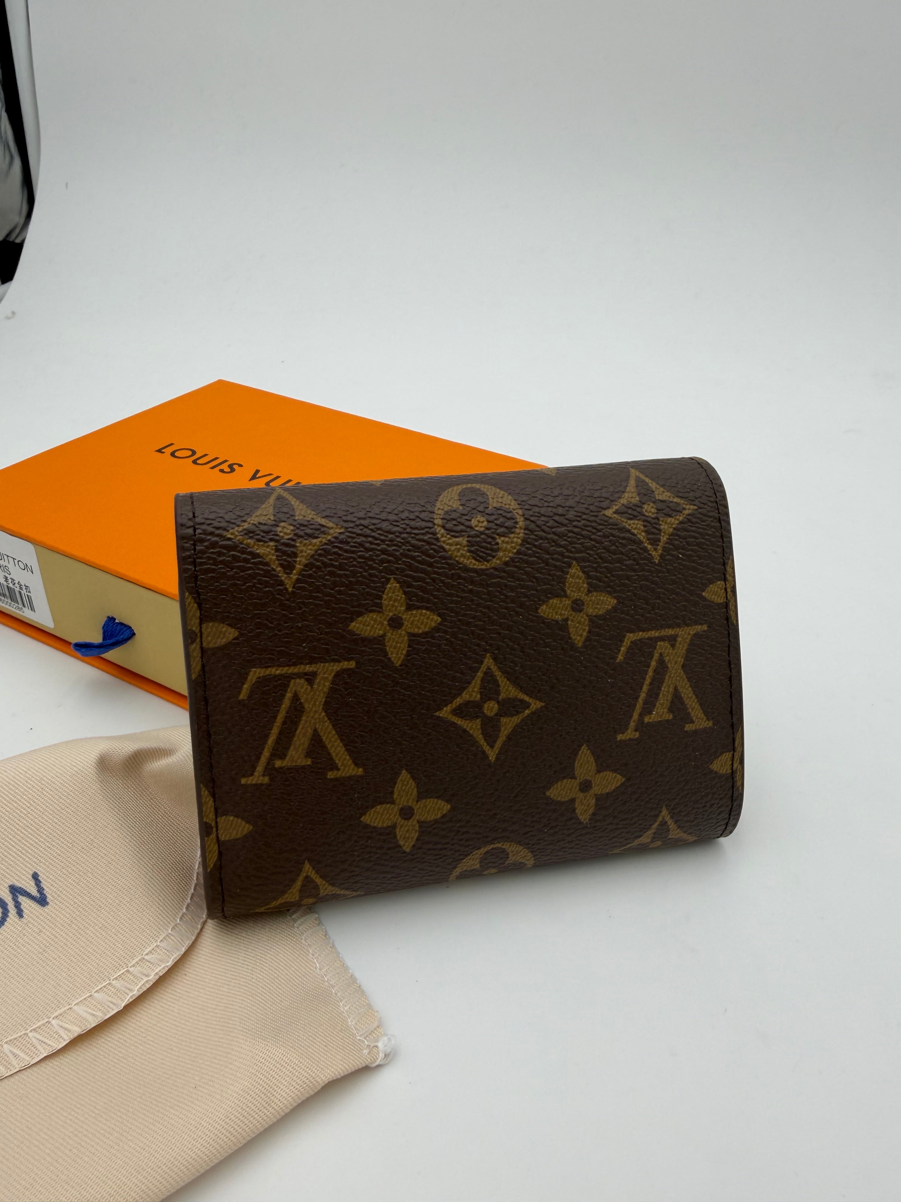 Portafoglio mini marrone