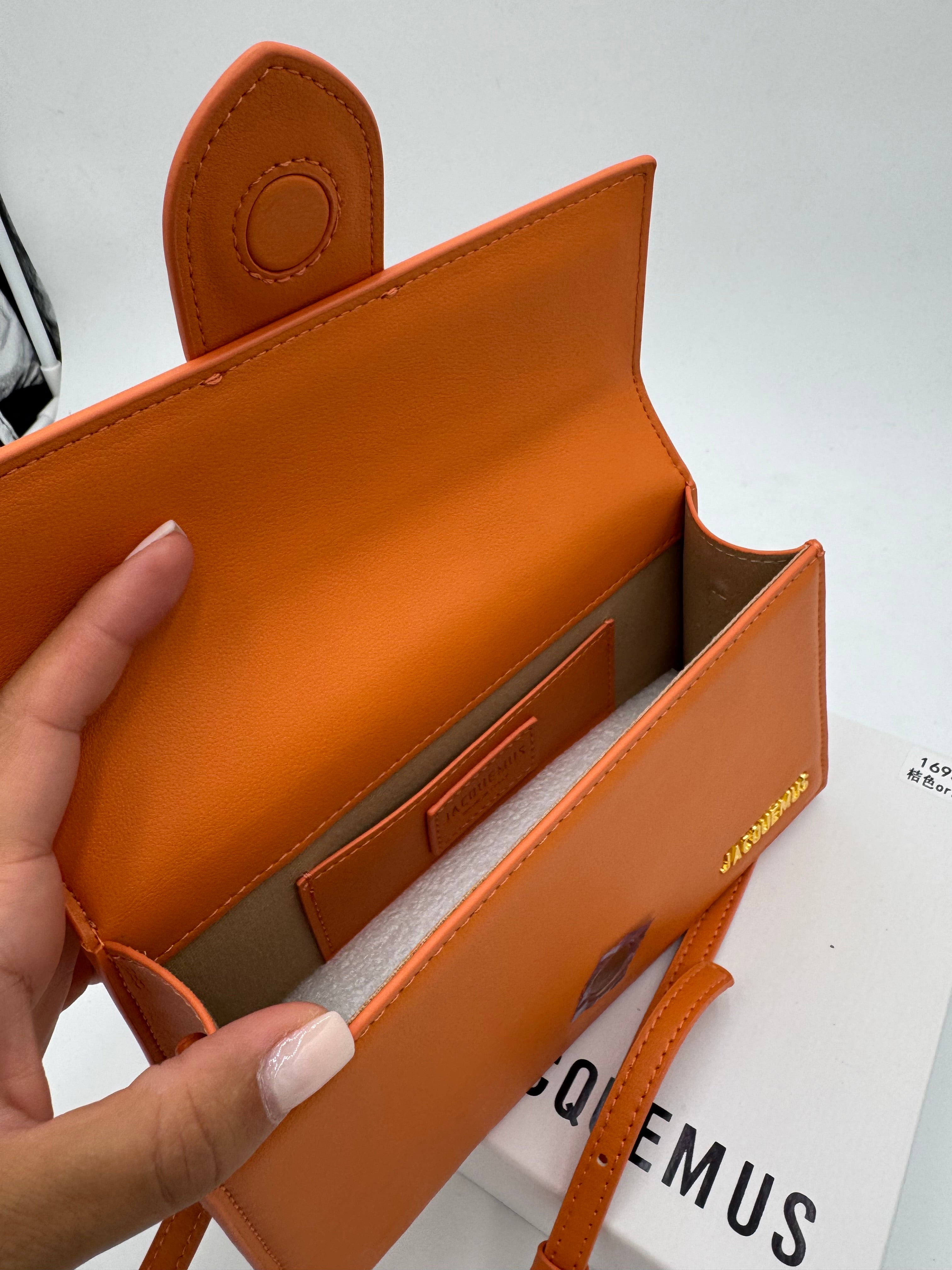 Borsa jacqui orange 23cm