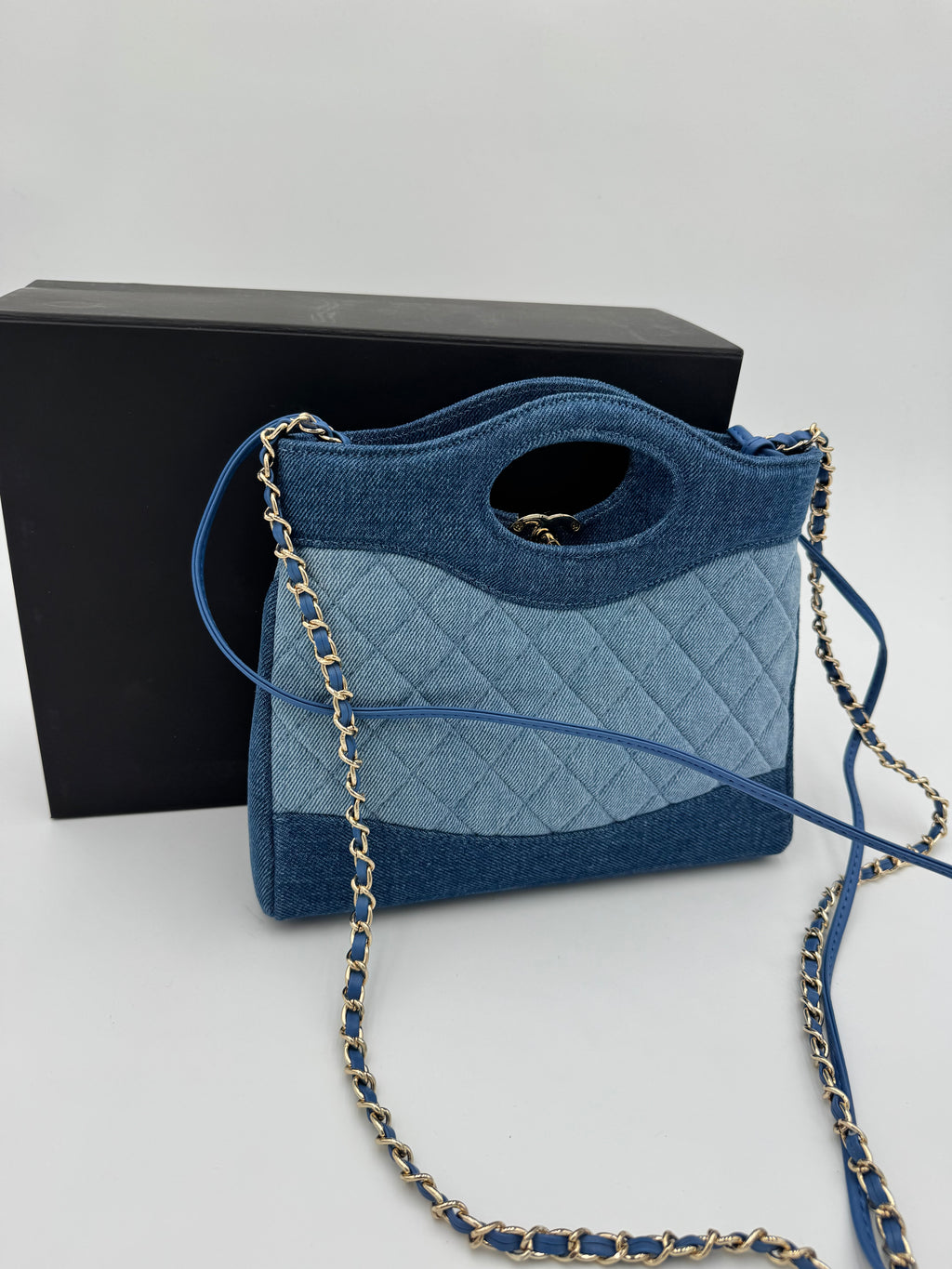 Borsa chanyilly denim 22cm
