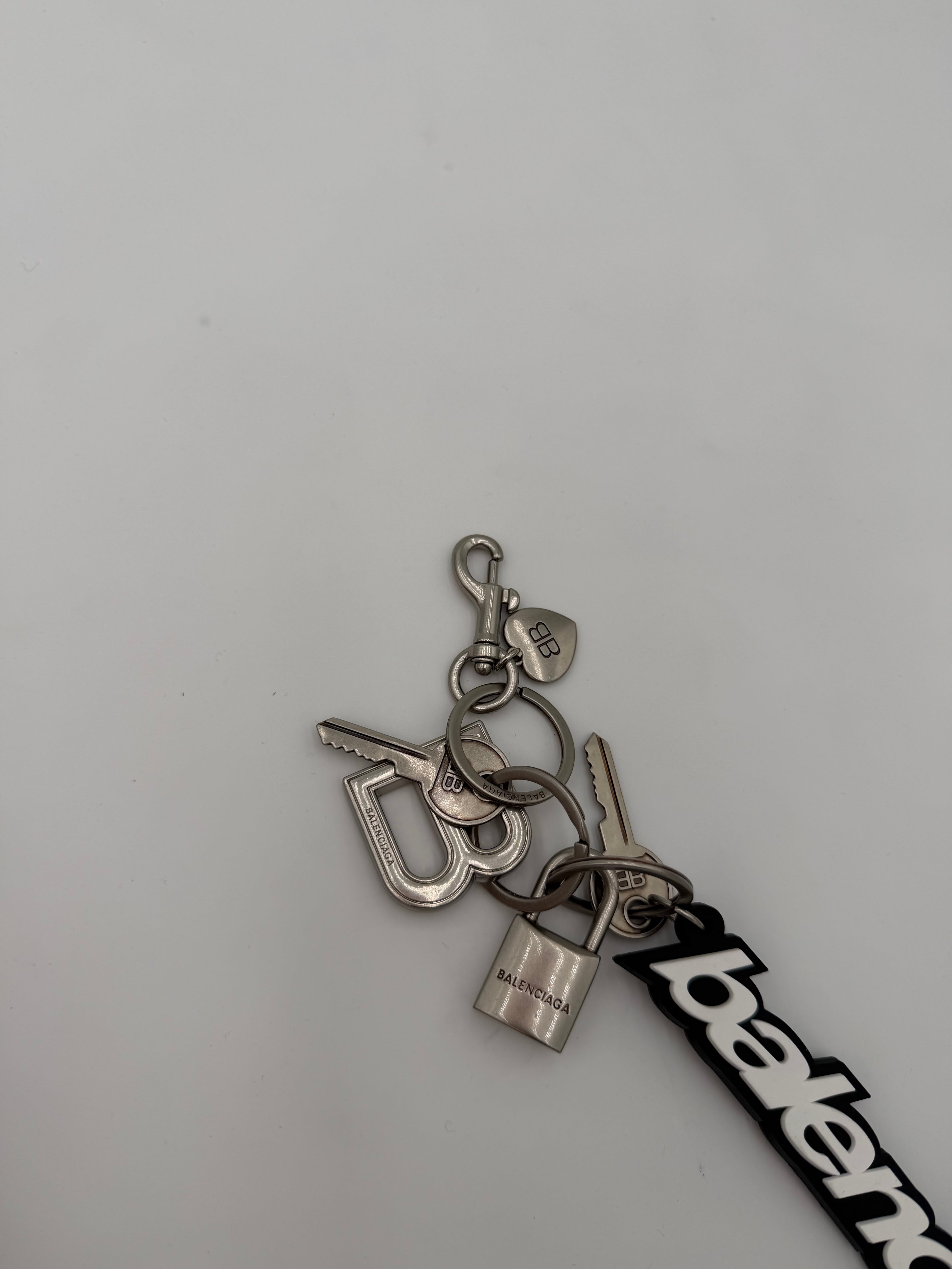Portachiavi charm black
