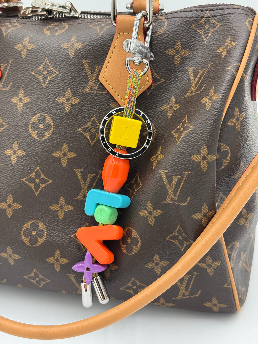 Charm/portachiavi multicolor
