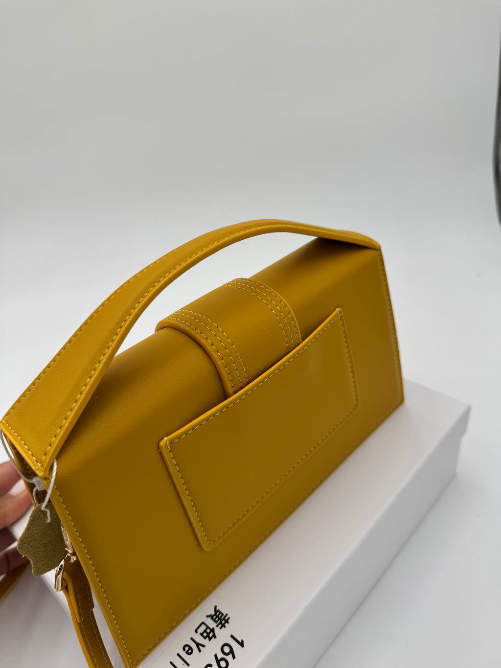 Borsa jacqui senape 23cm