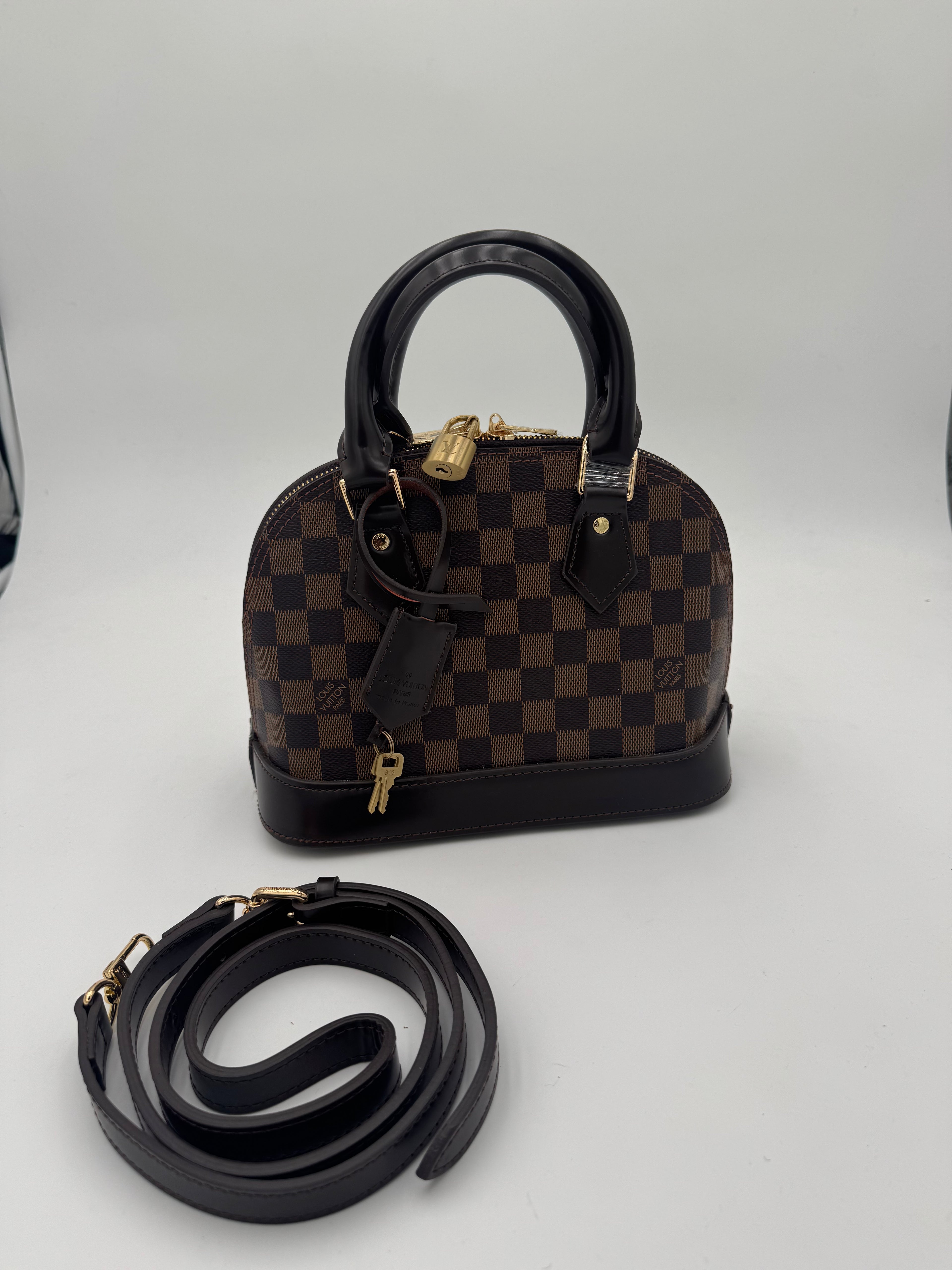 Borsa Alma damier 25cm