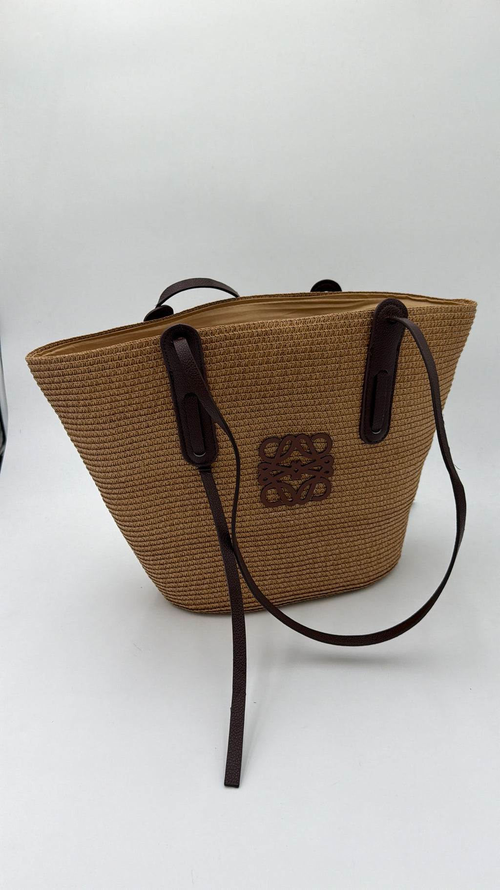 Borsa paglia lowe chiaro