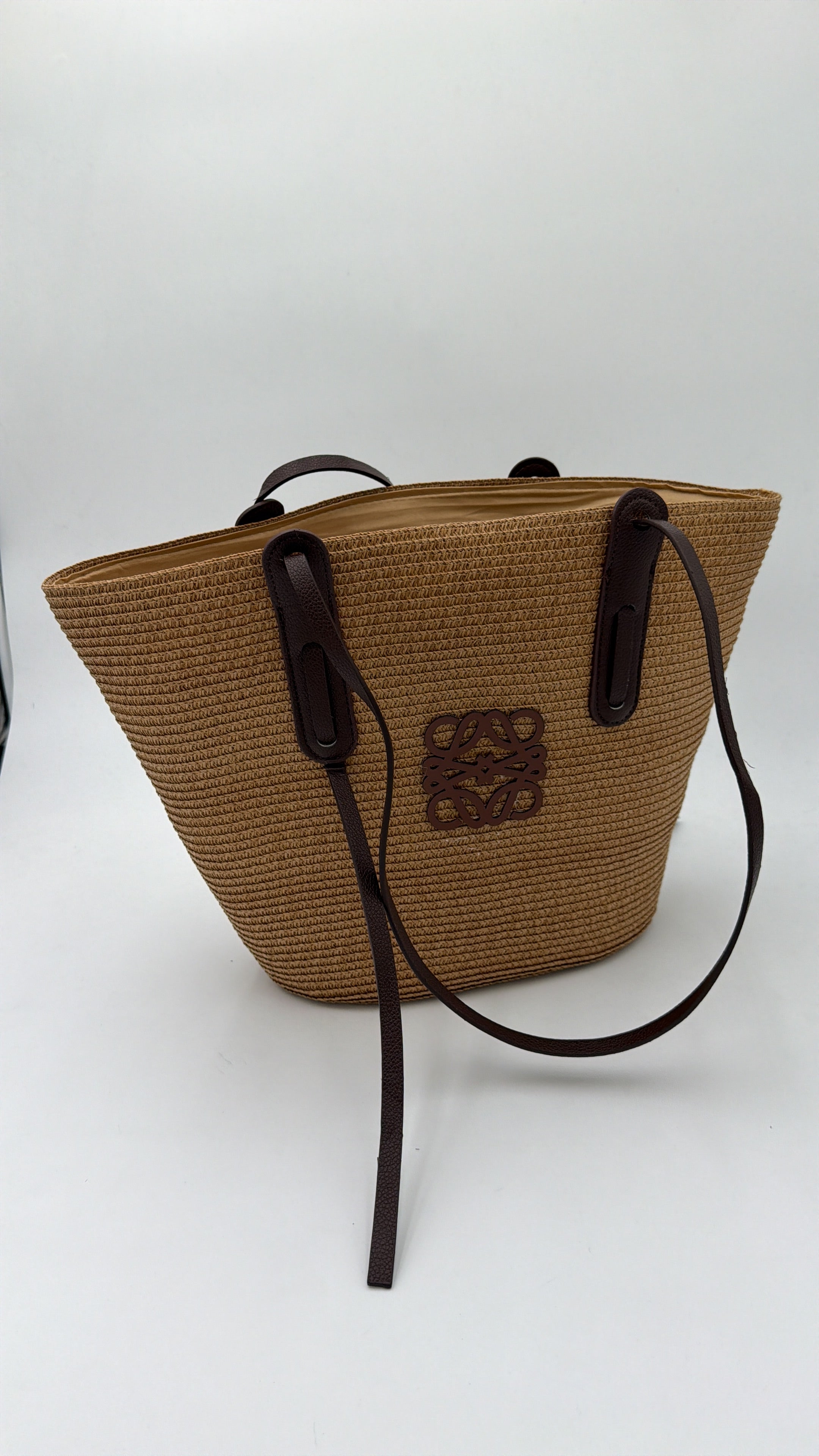 Borsa paglia lowe chiaro