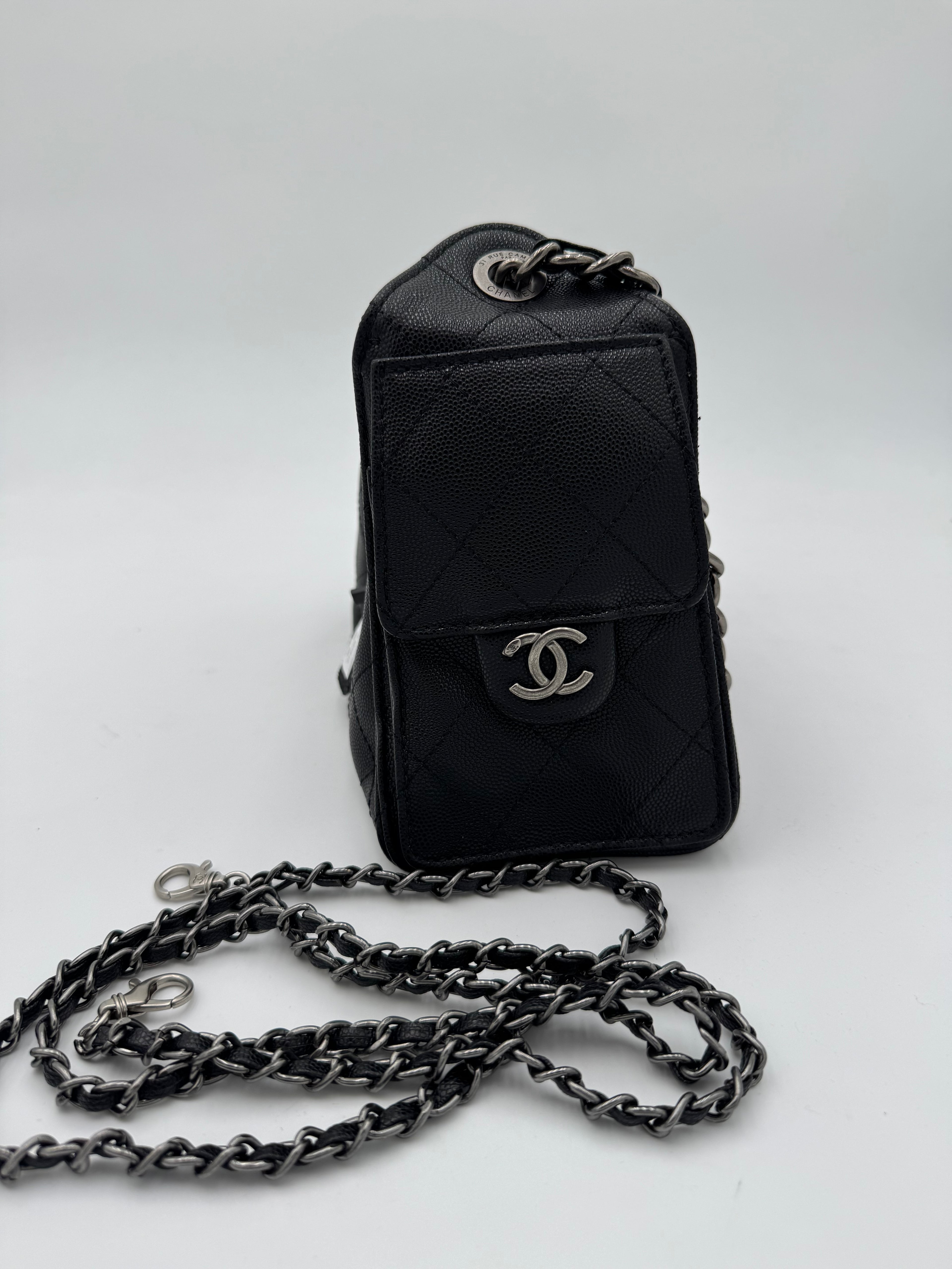 Borsa mini 15cm argento