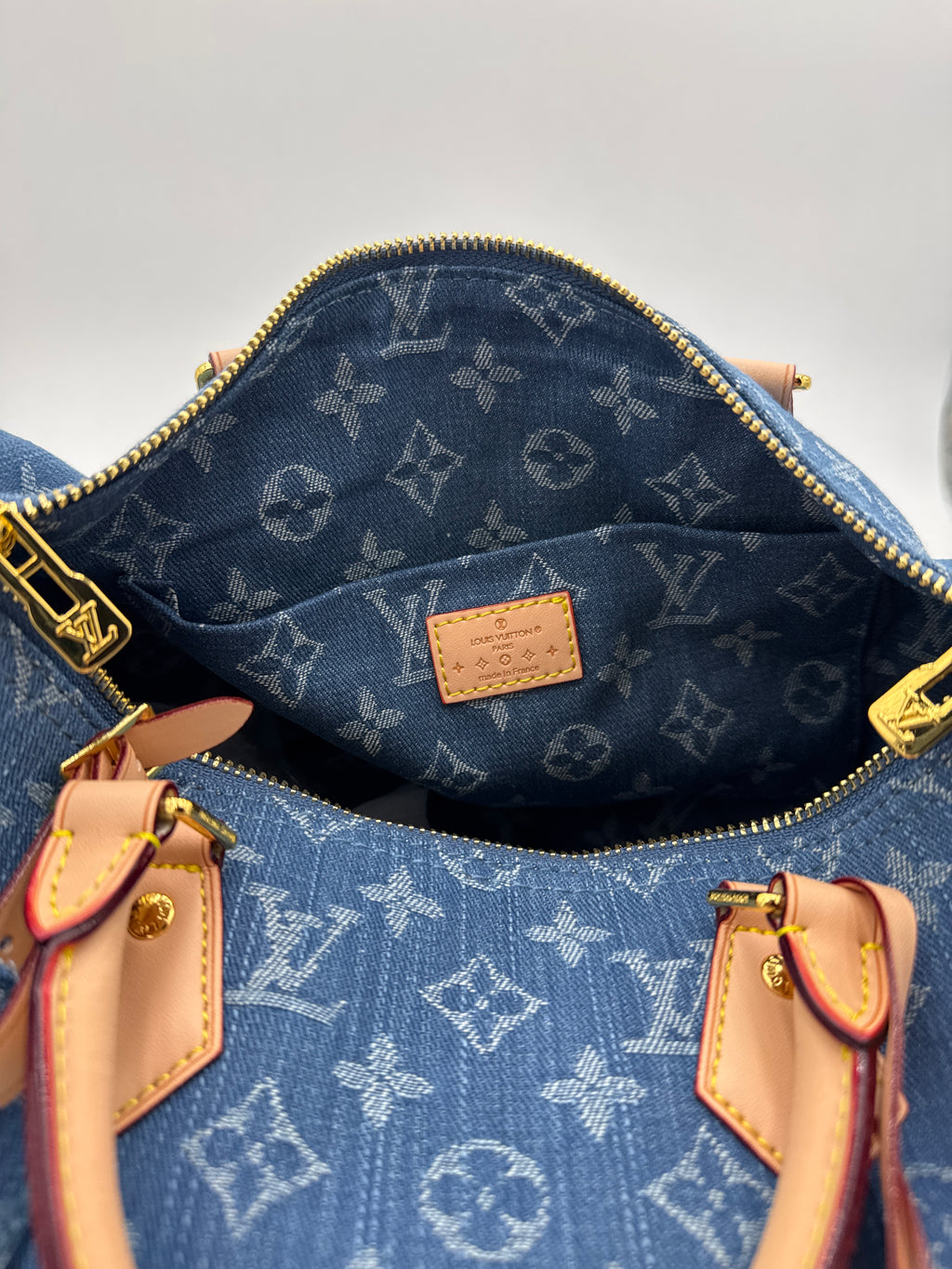 Baule denim scuro 30cm