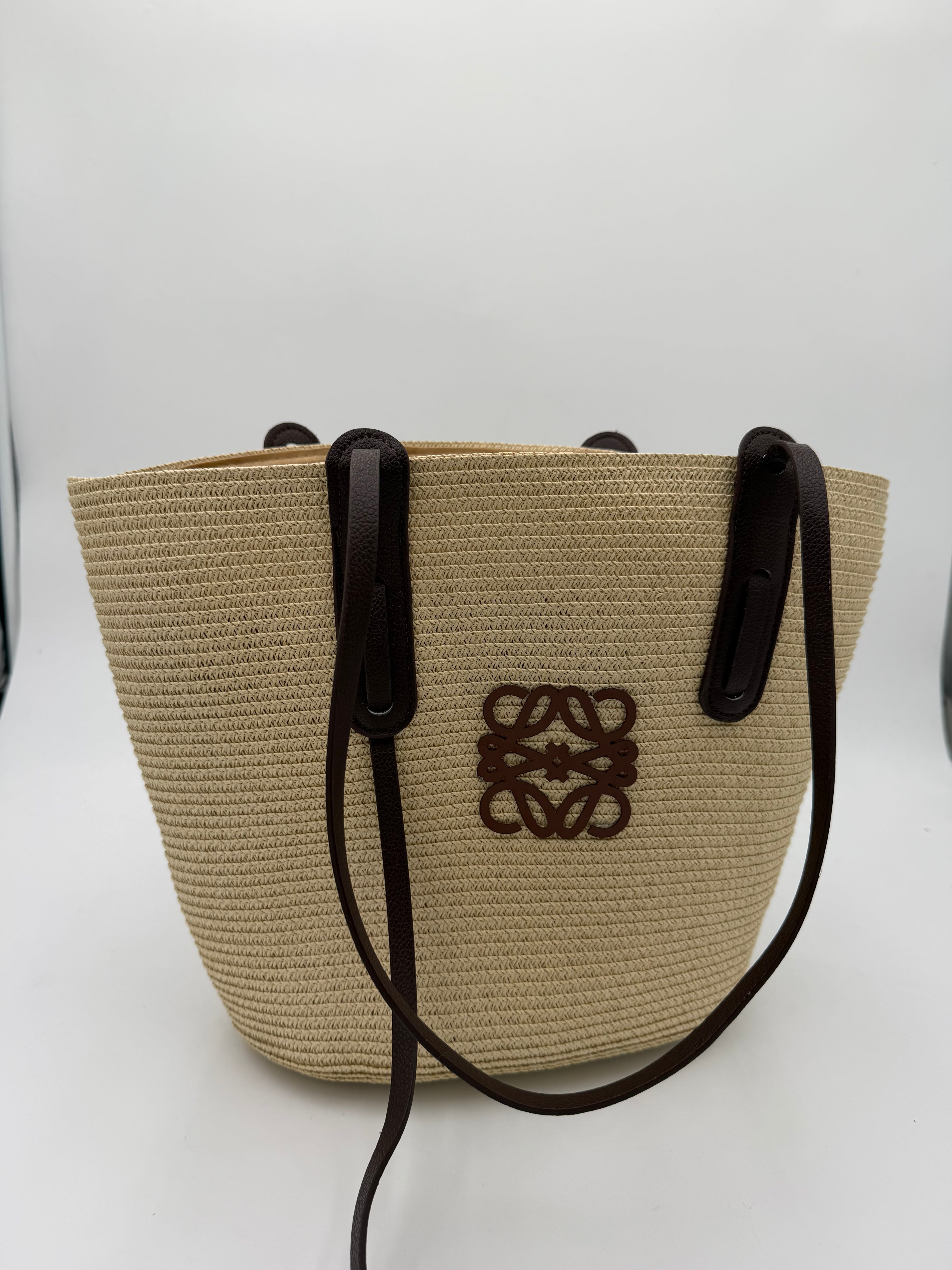 Borsa paglia lowe chiaro