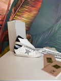 Sneakers stella glitter black/silver