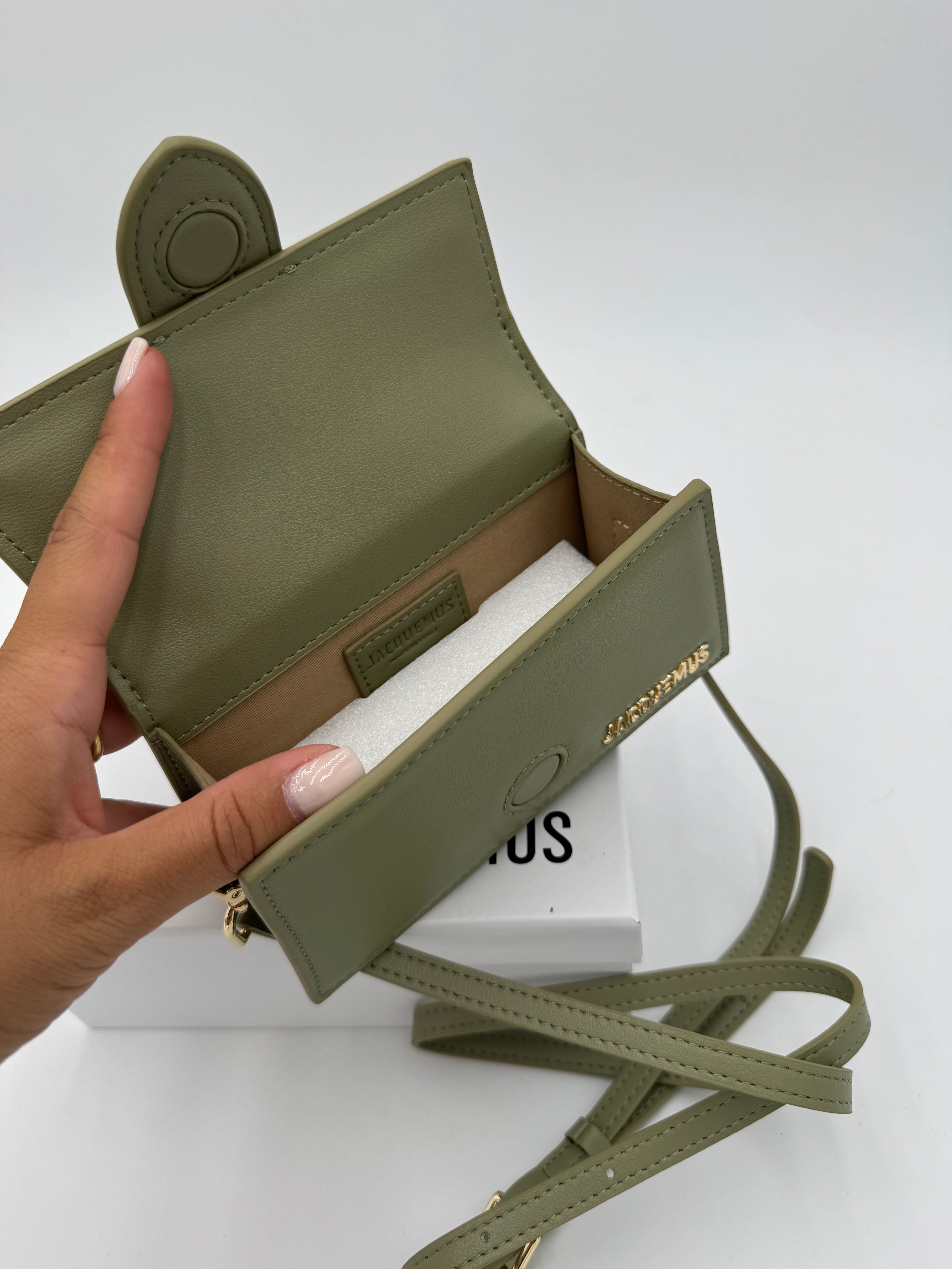 Borsa verde menta 15cm