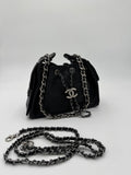 Borsa mini 15cm argento