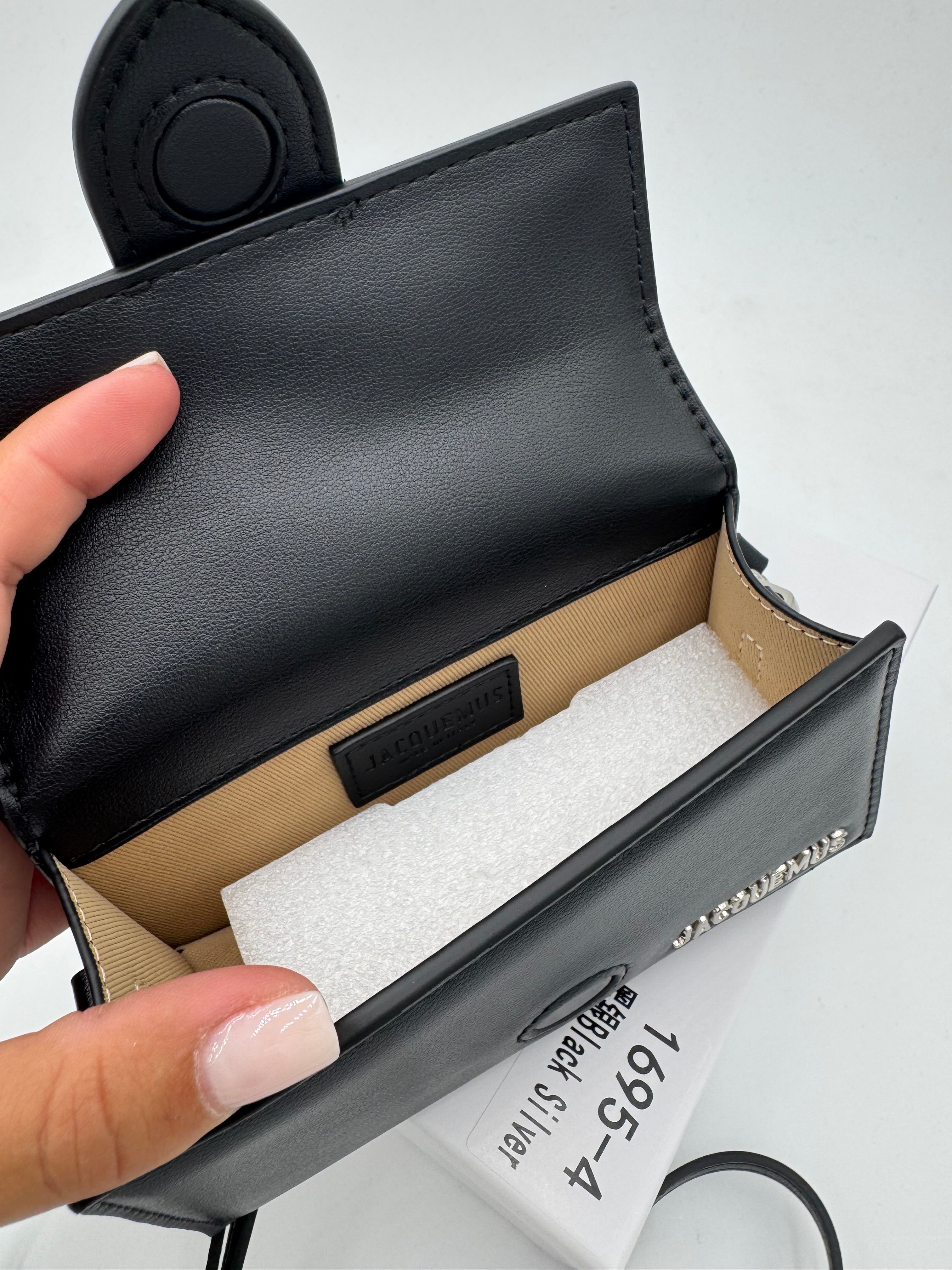 Borsa mini jacqui 15cm argento