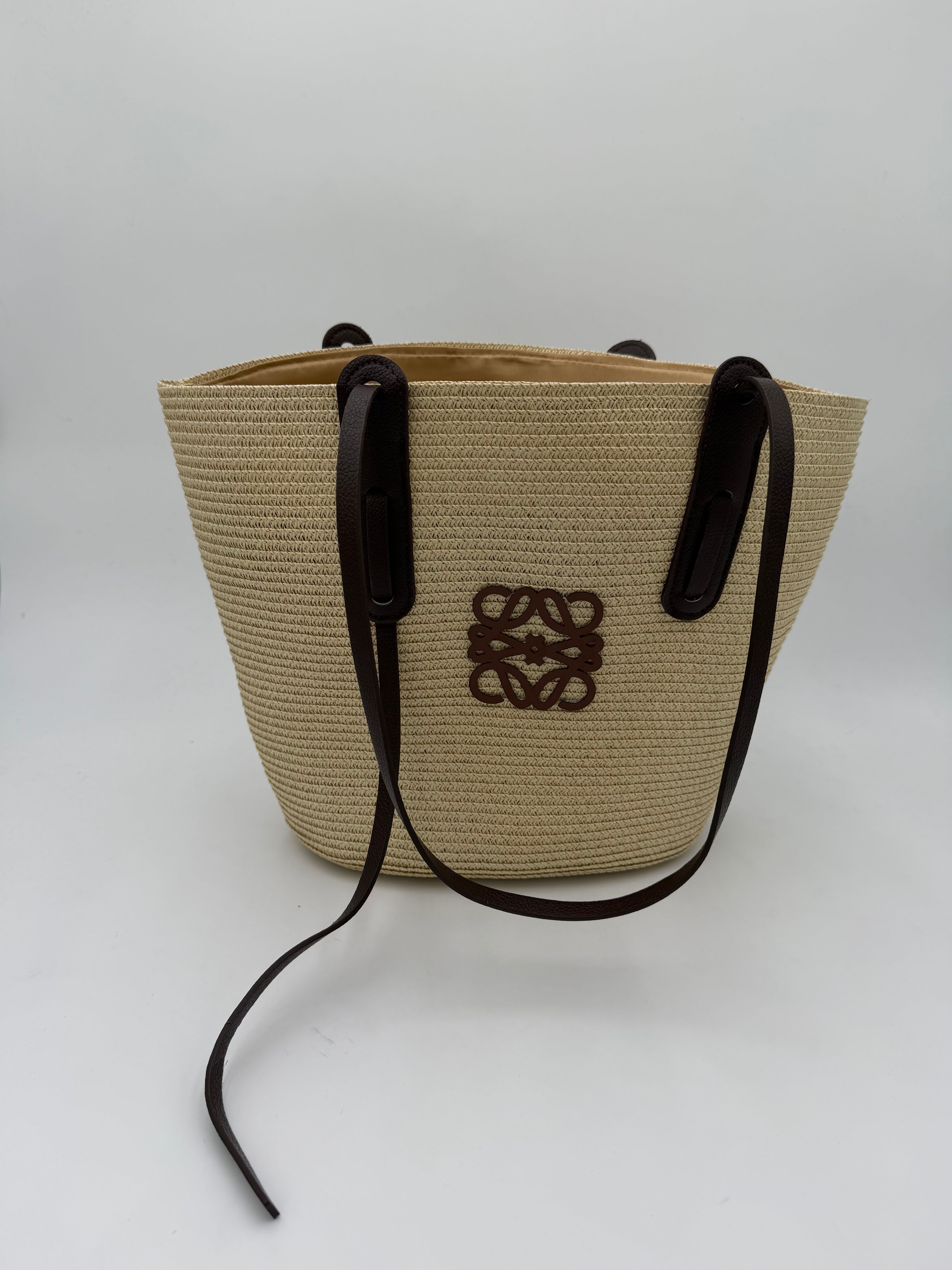 Borsa paglia lowe chiaro
