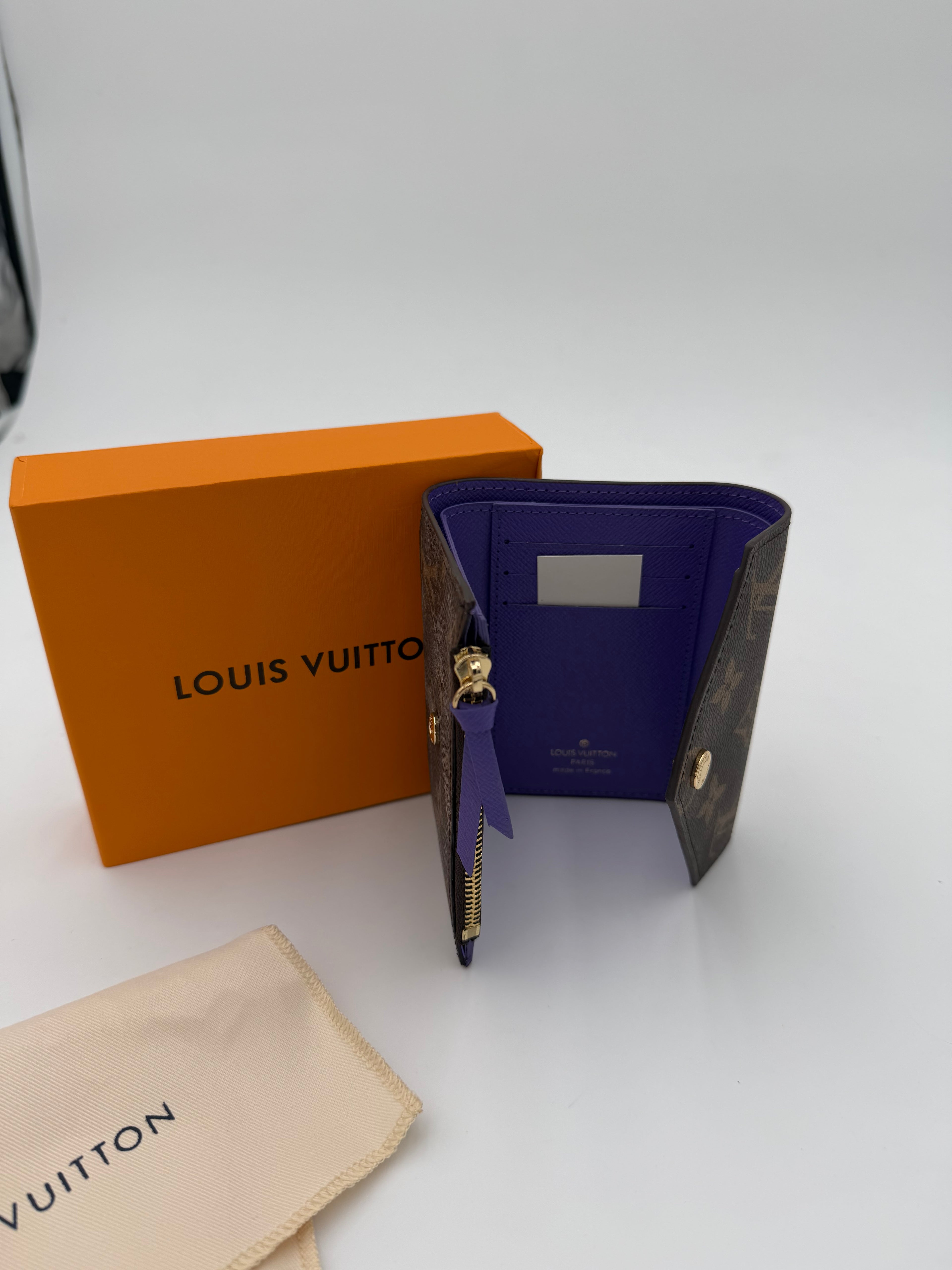 Portafoglio piccolo violet