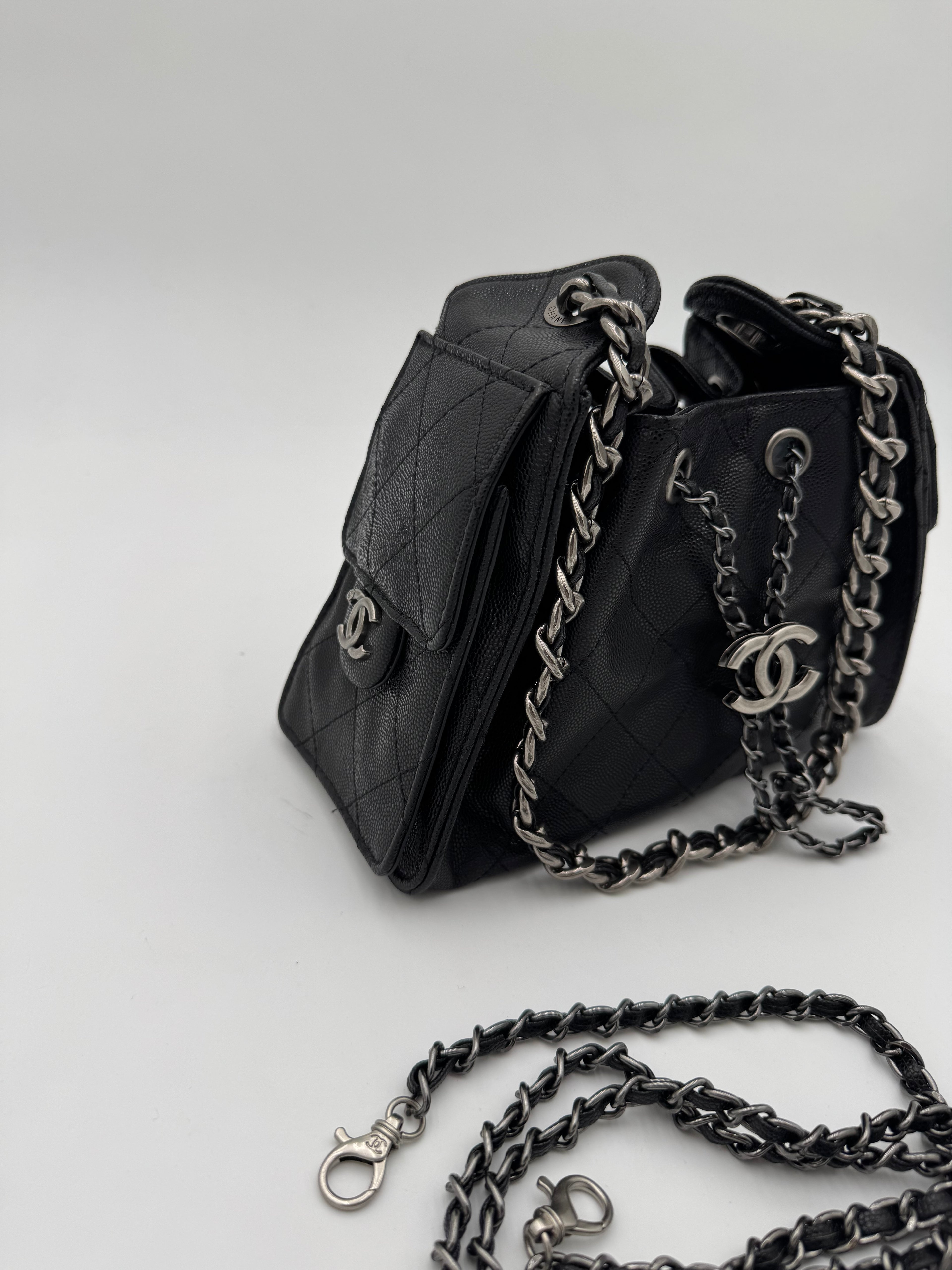 Borsa mini 15cm argento