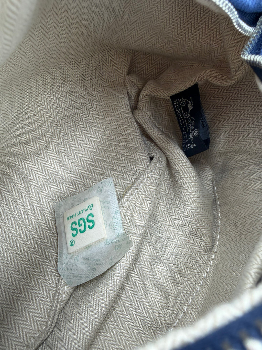 Borsa H blu mini
