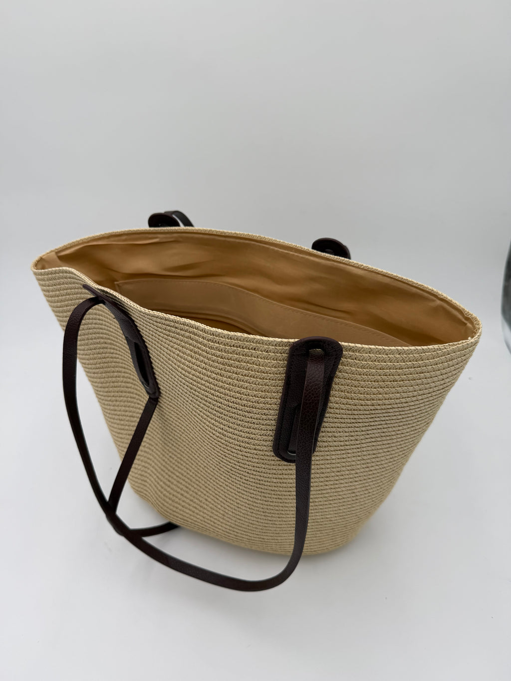 Borsa paglia lowe chiaro