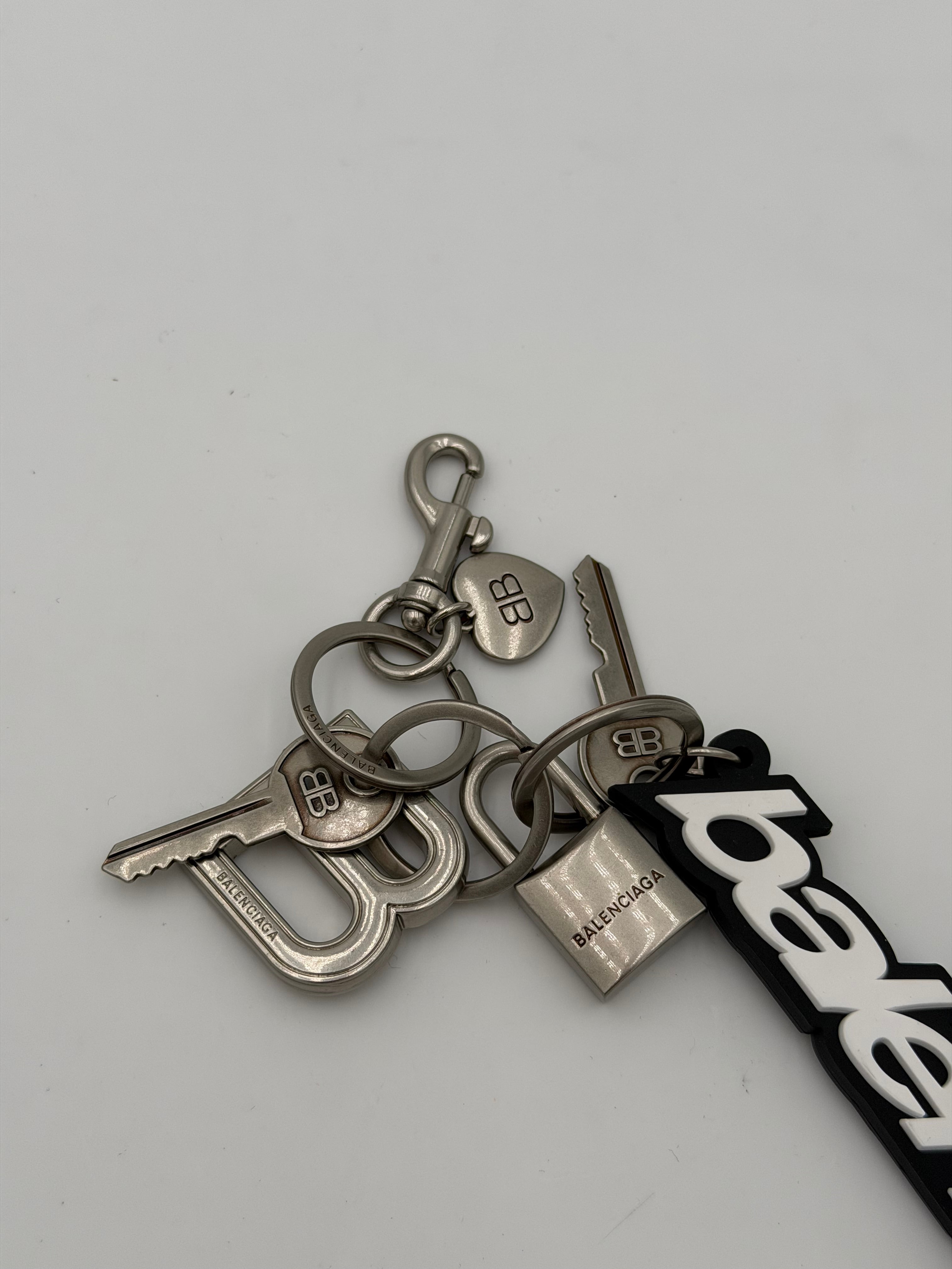 Portachiavi charm black