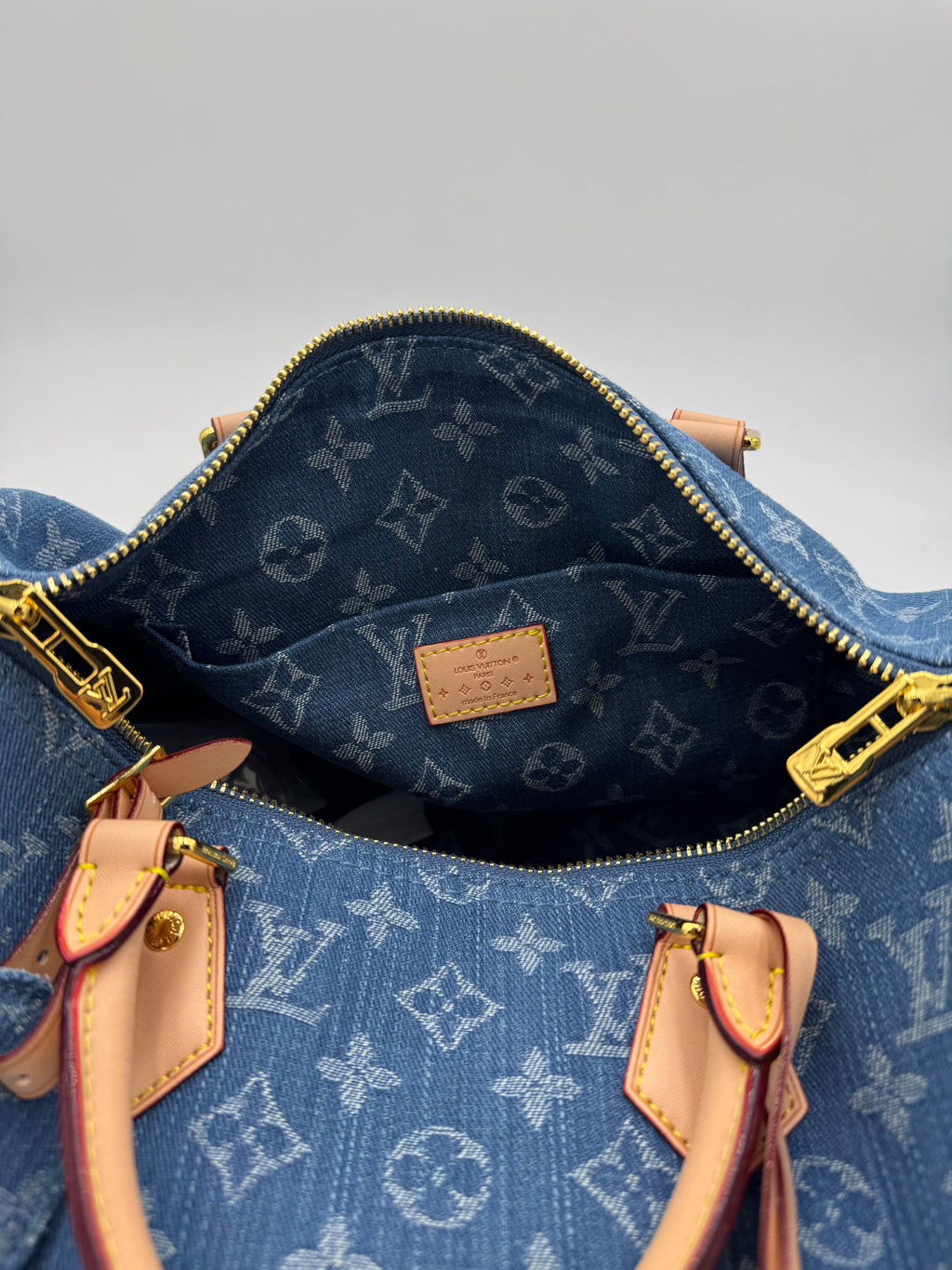 Baule denim scuro 30cm