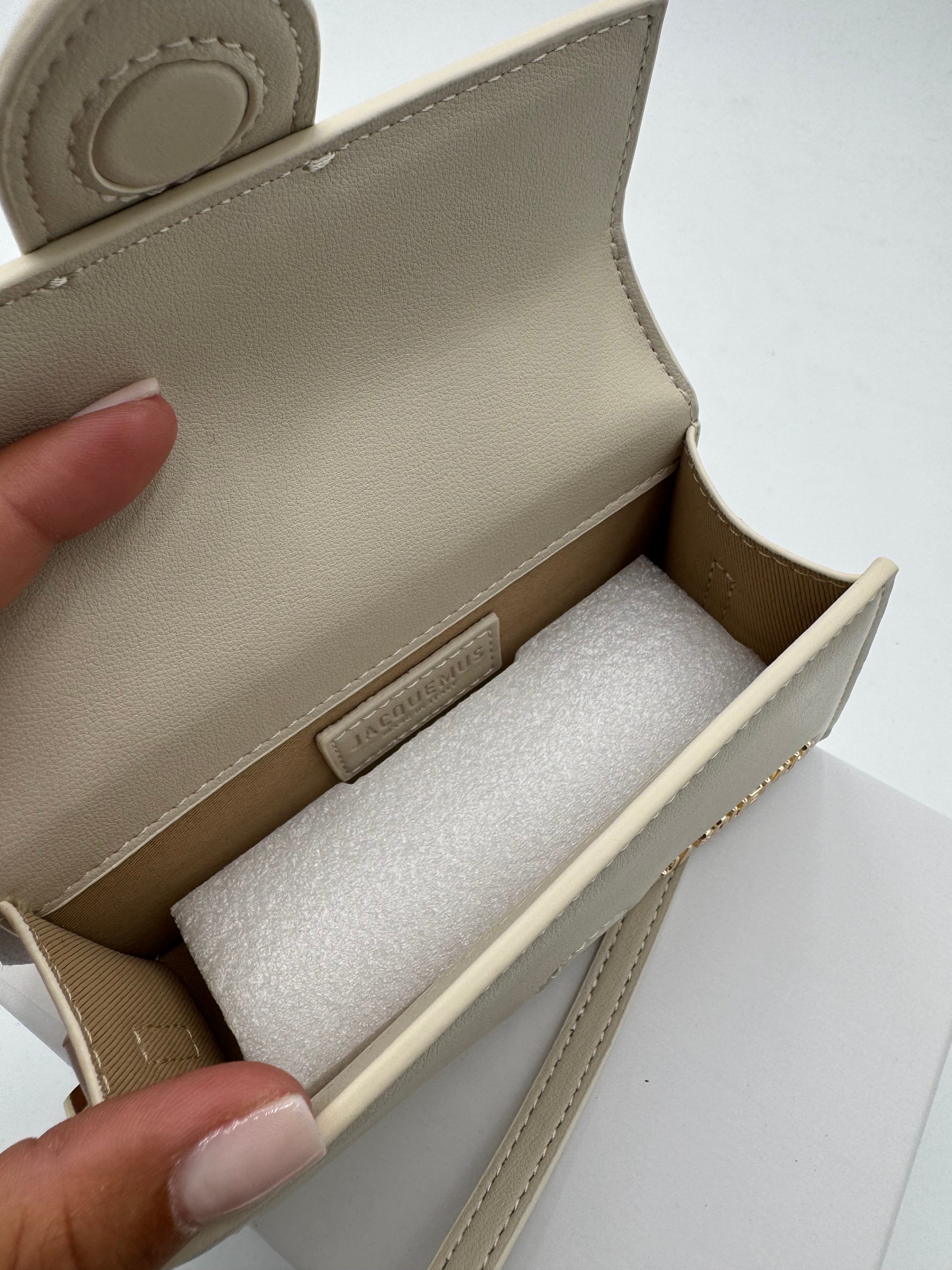 Borsa jacqui panna 15cm