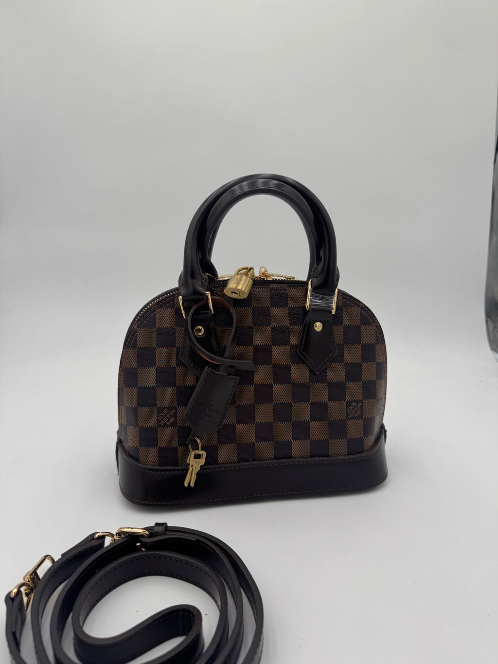 Borsa Alma damier 25cm
