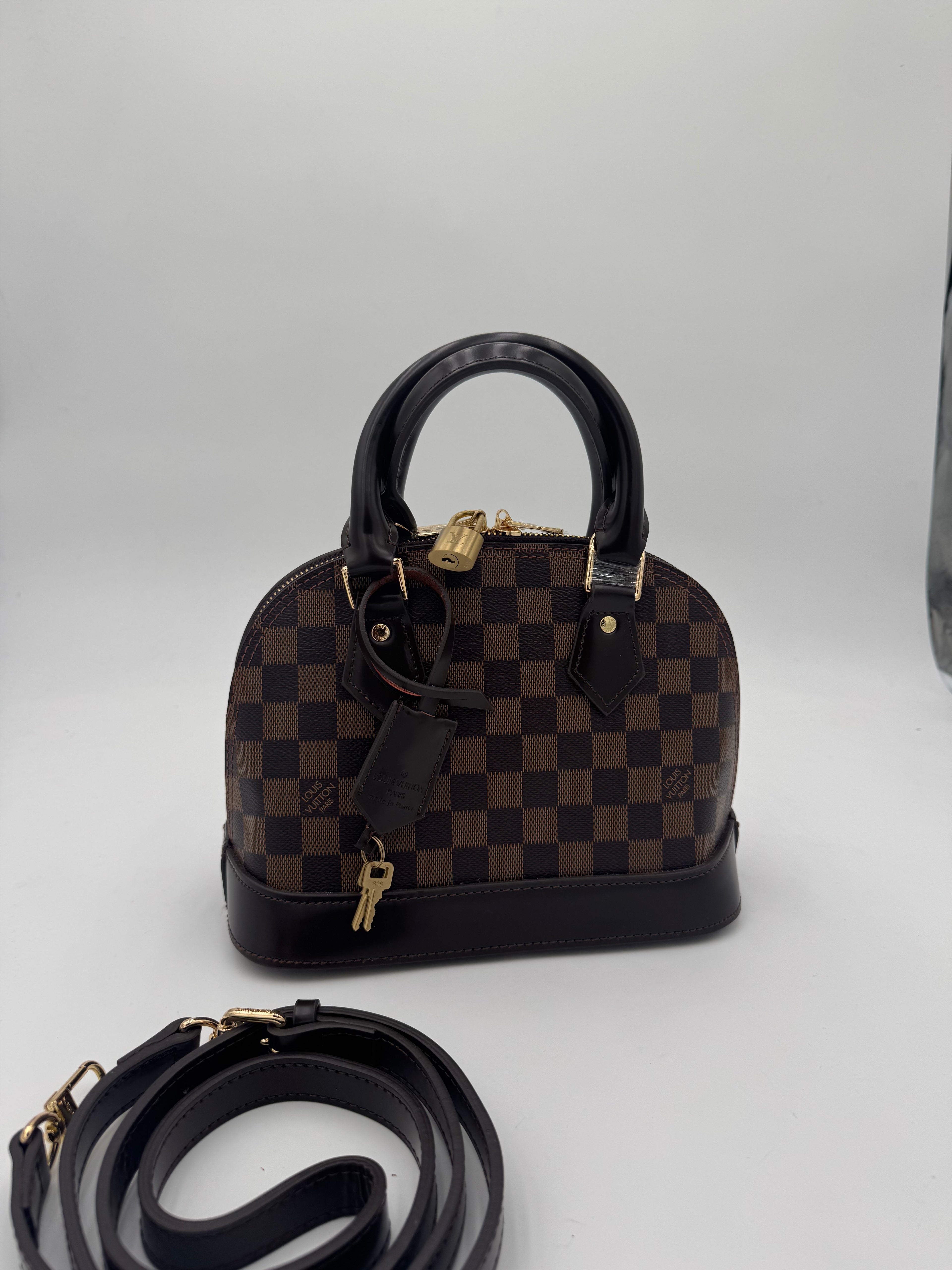 Borsa Alma damier 25cm
