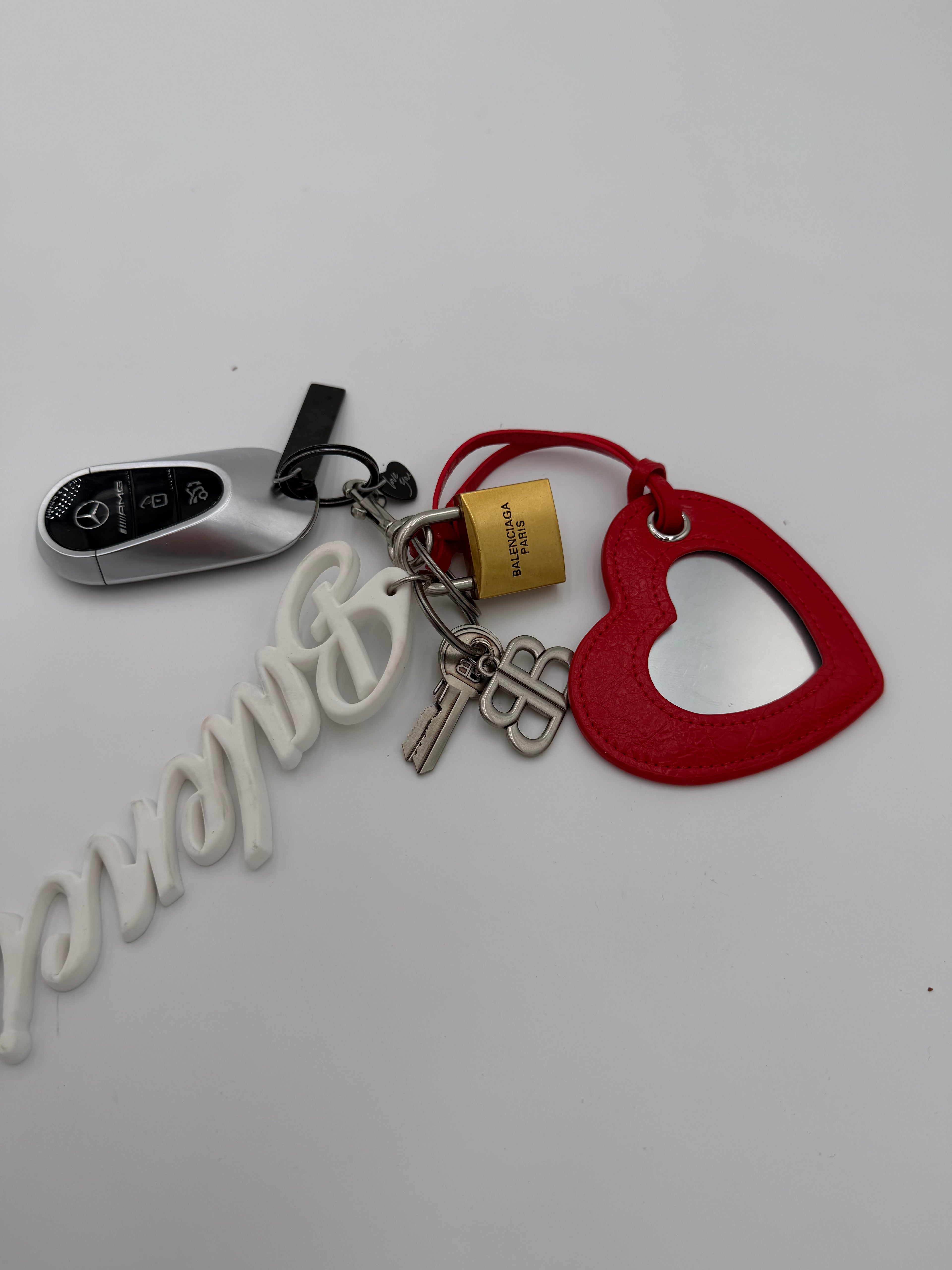 Portachiavi charm red